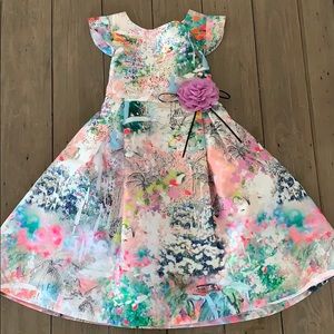 NEW Pippa & Julie Girls Party Dress Nordstrom sz 6